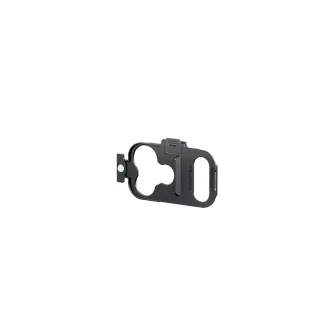 Tilta Khronos Quick Release Filter Tray TK-IP17-FTPM-SG - black aluminum tray with dual circular cutouts for filters, sliding lock mechanism, and safety clip.
