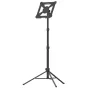 Ulanzi VIJIM LT-01 multifunction tripod stand with 360° swivel tray, adjustable height from 60 to 150 cm, anti-slip silicone pads, and reinforced aluminum frame for laptops, projectors, and music equipment