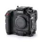 Tilta Camera Cage for Canon C80 front view featuring Cold Shoe, NATO rail, and extended button controls for easy access