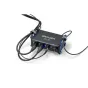 Zoom UAC-232 USB audio converter with two XLR/TRS combo inputs, MIDI I/O connectors, and headphone output, featuring various control knobs and switches.