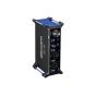 Zoom UAC-232 USB audio converter with various inputs and outputs including XLR/TRS combo jacks, MIDI I/O connectors, and headphone output with volume control, designed for professional audio conversion and streaming.