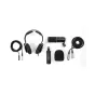 Zoom ZDM-1 Podcasting Kit with dynamic microphone, professional headphones, stand, windscreen, and XLR cables for high-quality audio recording