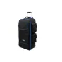 CamRade travelMate XL riteņsomā ar teleskopisku rokturi, ūdensizturīgu Cordura ārpusi un drošu nodaļu klēpjdatoriem/plānšetdatoriem, paredzēta profesionālām kamerām līdz 75 cm.