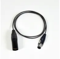 Mini XLR (F) / XLR (M) audio cable - 1,0mMini XLR (F) / XLR (M) audio cable - 1,0m
