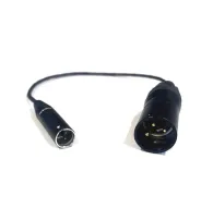 Mini XLR (M) / XLR (M) audio cable 0,5mMini XLR (M) / XLR (M) audio cable 0,5m
