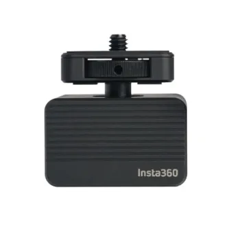Амортизатор вибрации Insta360 INST110-02 для стабильной съемки в условиях сильных колебаний, с крепежным зажимом и рельефной поверхностью.