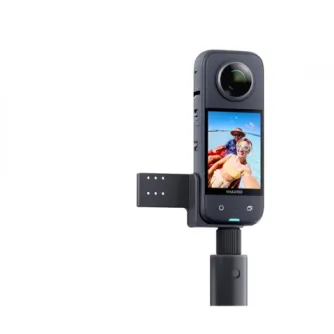 Крепление для вспышки Insta360 для микрофона Rode Wireless Go на экшн-камере со штативной ручкой