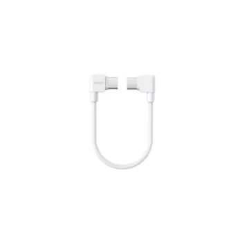Insta360 Flow 2 Pro USB-C to USB-C charging cable, 14.5 cm compact length with angled connectors for easy device charging