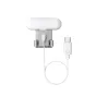 Insta360 Flow Light INST900-01 adjustable LED light with USB-C cable, mounted on a stabilizer bracket for lens illumination