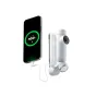 Insta360 Flow USB-C/Lightning kabeļa pieslēgums viedtālrunim ar Insta360 Flow stabilizatoru, nodrošinot nepārtrauktu uzlādi filmēšanas laikā