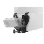 Insta360 Helmet Chin Mount V2 securely holding a camera for hands-free POV filming on helmets