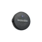 Insta360 Mic Air Transmitter wireless microphone front view with compact design and blue LED indicator