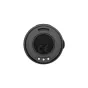 Insta360 Mic Air Transmitter rear view with technical specs, 97mAh battery, USB-C charging port, and CE certification