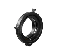 Thypoch M Mount Positive Lock Adapter M-E featuring a double-locking mechanism and detachable handle module for secure lens attachment.Thypoch M Mount Positive Lock Adapter M-E featuring a double-locking mechanism and detachable handle module for secure lens attachment.