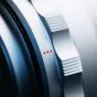 Thypoch Simera 35mm f1.4 lens with premium metal construction, retro red-dot depth-of-field scale, and ergonomic focus tab for Leica M mount cameras