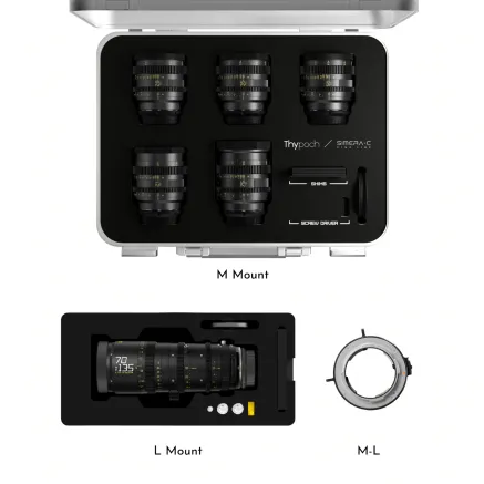 Thypoch Simera-C 21/28/35/50/75mm Catta Zoom 70-135mm