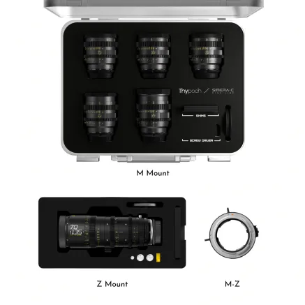 Thypoch Simera-C 21/28/35/50/75mm Catta Zoom 70-135mm