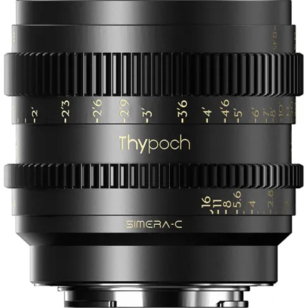 Thypoch Simera-C 35mm T1.5 FF Prime Cine Lens