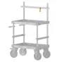 Tilta Boulder Camera Cart featuring 1/4-20 threaded holes for mounting accessories, front view with yellow crossbar marker