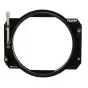 Tilta MB-T12-134 clamp-on adapter for 134mm lenses, top view with keyhole slots for secure attachment to Tilta MB-T12 matte box