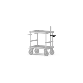 Tilta Boulder Camera Cart with adjustable two-tiered platform and fluid head adapter compatibility