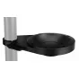 Tilta 150mm Fluid Head Ball Mount Adapter Kit – black clamp mount with swivel base and adjustable height features, designed for 150mm ball heads.