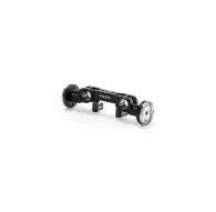 Tilta 15mm LWS dubultā rozetes adapteris - melns tilta stila adapteris ar divām rozetēm 15mm LWS stiebrāmTilta 15mm LWS dubultā rozetes adapteris - melns tilta stila adapteris ar divām rozetēm 15mm LWS stiebrām