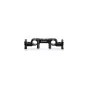 Tilta 15mm LWS Dual Rosette Adapter - black adapter with dual rosette mounts for versatile accessory attachment on LWS rods