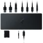 Razera Thunderbolt 4 Dock Chroma ar 10 portiem, dubultu 4K atbalstu, RGB apgaismojuma pielāgošanu un iekļautajiem kabeliem dažādu ierīču savienojumiem