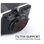 Tilta MB-T15-72 72mm adapteris ar filtru vītni, lai droši piestiprinātu Tilta Mini Clamp-On Matte Box pie 72mm objektīviem