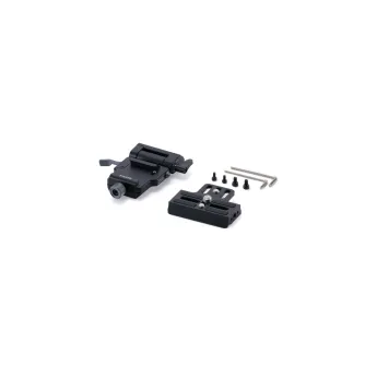Tilta TA-BTP4-ARK-B Adjustable ARCA Receiver Kit with quick-release plate and mounting hardware for lightweight camera solutions