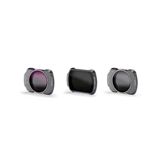 Tilta magnetic filter kit for DJI Osmo Pocket 3 featuring CPL, Black Mist, and VND filters with a sleek design for easy attachment and protection.