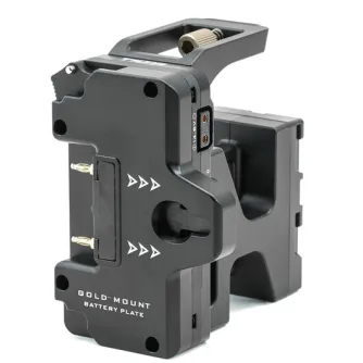 Адаптер батарейной пластины Tilta Gold Mount для камер Blackmagic PYXIS 6K/12K с несколькими выходами питания, поддержкой горячей замены и прочной алюминиевой конструкцией