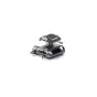Tilta Arca Height Adjustable 15mm LWS Baseplate in titanium gray with quick-release Arca receiver, dovetail slot, and height adjustment mechanism for secure camera mounting