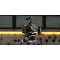 Tilta black camera cage kit for Canon R6 Mark III with Xeno top handle, cable clamp, and ARCA-compatible baseplate mounted on a tripod