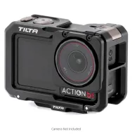 Tilta melns kameras korpuss DJI Osmo Action 5 Pro ar magnetisko filtru montāžas gredzenu un ātri atbrīvojamu bāzes plāksniTilta melns kameras korpuss DJI Osmo Action 5 Pro ar magnetisko filtru montāžas gredzenu un ātri atbrīvojamu bāzes plāksni