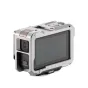 Модульная камера Tilta TA-T72-A-TG для DJI Osmo Action 5 Pro в титаново-сером цвете с кнопками управления, индикатором питания и верхним регулятором для улучшенной функциональности.