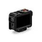 Tilta Camera Cage for DJI Osmo Action 6 - black side view featuring extended ergonomic controls and a magnetic baseplate