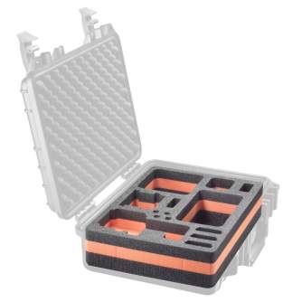 Koferi - mantona foam plastic inlay GoPro case M - ātri pasūtīt no ražotāja