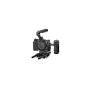 Tilta Camera Cage for Nikon ZR Pro Kit with Xeno top and side handles, Arca-Swiss adjustable baseplate, cable clamp, and 15mm rods for secure mounting and versatile accessory attachment