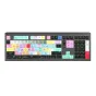 LogicKeyboard Adobe Photoshop CC Astra 2 Mac keyboard featuring 140+ color-coded shortcut keys, backlit keys, and a built-in USB 3.0 hub for enhanced productivity.