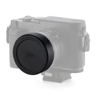 Tilta teksturēta melna lēcas vāciņš Leica Q3 kamerai ar precīzu piegulšanu un aizsargājošu dizainuTilta teksturēta melna lēcas vāciņš Leica Q3 kamerai ar precīzu piegulšanu un aizsargājošu dizainu