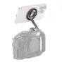 Tilta TA-AMK-TG Magnetic Articulating Mount Kit with MagSafe smartphone holder attached to camera cold shoe mount