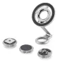 Tilta TA-AMK-TG Magnetic Articulating Mount Kit components: dual-axis arm with MagSafe top mount, cold shoe base, 1/4-20 threaded mount, and adhesive pad for flexible smartphone mounting
