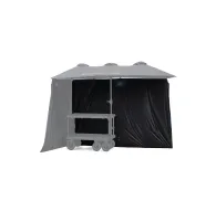 Tilta Sunshade для тележки Boulder Camera Cart - 4-секционный черный экран для блокировки света с встроенной полкой для комфортной работы с мониторами на открытом воздухеTilta Sunshade для тележки Boulder Camera Cart - 4-секционный черный экран для блокировки света с встроенной полкой для комфортной работы с мониторами на открытом воздухе