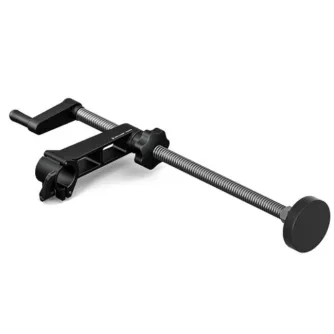 Tilta Support Leg for Boulder Camera Cart, black aluminum construction with spring-pin clamp and foldable foot for stability.
