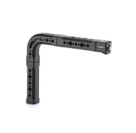 Tilta Top Handle Extension V2 black modular camera handle extension featuring 1/4-20 and 3/8-16 threads, designed for Fujifilm GFX ETERNA compatibilityTilta Top Handle Extension V2 black modular camera handle extension featuring 1/4-20 and 3/8-16 threads, designed for Fujifilm GFX ETERNA compatibility