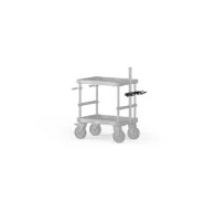 Крепление для штатива Tilta к тележке Boulder Camera Cart - черная зажимная стойка для надежного хранения ножек штатива с регулируемой высотойКрепление для штатива Tilta к тележке Boulder Camera Cart - черная зажимная стойка для надежного хранения ножек штатива с регулируемой высотой