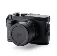 Tilta Vintage Camera Cage for Leica Q3 with leather grip, flash sled thumb grip, and lens cap - black kitTilta Vintage Camera Cage for Leica Q3 with leather grip, flash sled thumb grip, and lens cap - black kit
