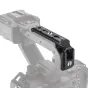 Tilta XLR Extension Bracket for Canon C50 featuring integrated NATO rail and Cold Shoe Receiver mounted on the camera handle